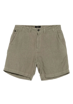 Superdry washed linen shorts - Brown
