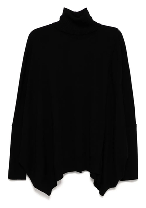 Junya Watanabe roll-neck sweater - Black