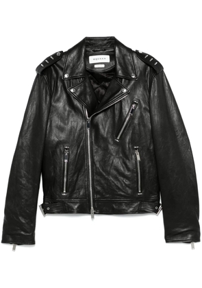 Alexander McQueen leather jacket - Black