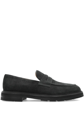 Eleventy suede penny loafers - Blue