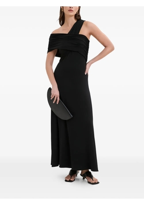 Marcella Alyssa gathered midi dress - Black