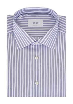 Eton striped shirt - Blue