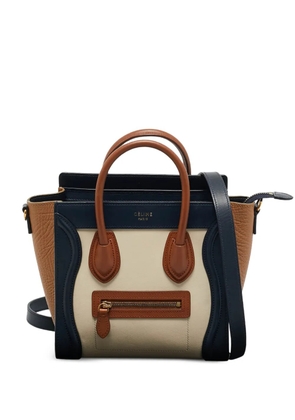 Celine Pre-Owned nano leather tote bag - Neutrals