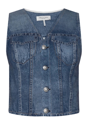 rag & bone Miramar Isabella vest - Blue