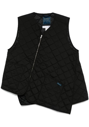Comme Des Garçons Shirt asymmetric gilet - Black