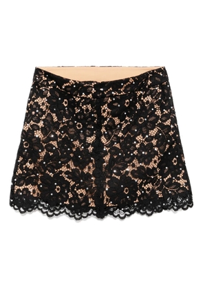 Michael Michael Kors floral lace skirt - Black