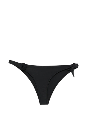 Coperni rosette tie bikini bottom - Black