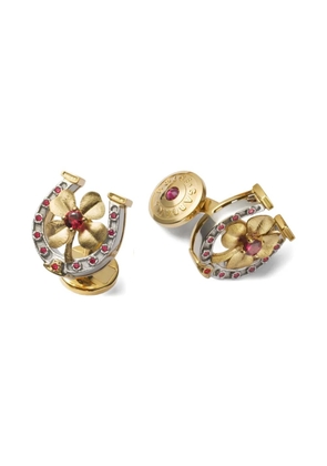 Dolce & Gabbana 18K Good Luck cufflinks - Gold