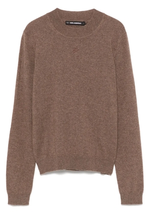 Karl Lagerfeld cashmere sweater - Neutrals