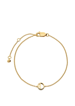 Monica Vinader Initial O chain bracelet - Gold