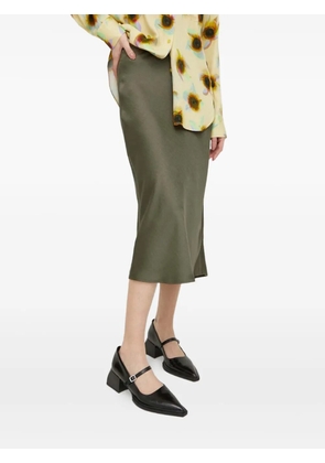 SAMSOE SAMSOE Agneta midi skirt - Green