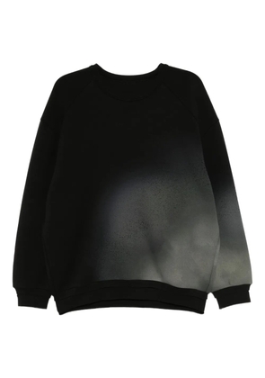 CROQUIS loose pullover sweatshirt - Black