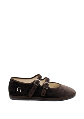 Gondolina Sigari mary jane ballet flats - Brown