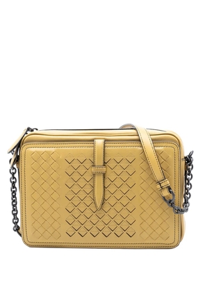 Bottega Veneta Pre-Owned 2012-2025 Nappa Intrecciato Belt Flap Camera Bag shoulder bag - Yellow