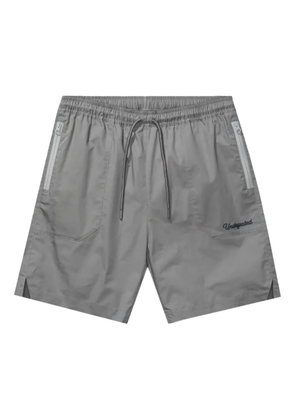 Undefeated zip-pocket drawstring shorts - Grey