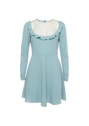Red Valentino Vintage ruffle dress - Blue