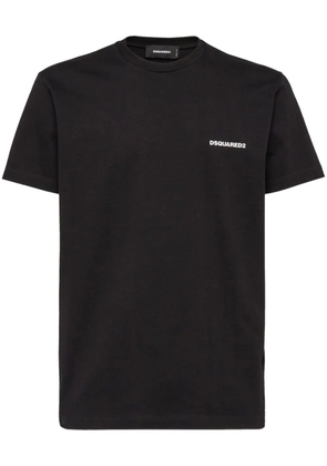 DSQUARED2 map-print cotton T-shirt - Black