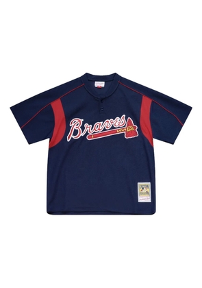 Mitchell & Ness 'MLB Atlanta Braves 2003 Chipper Jones' baseball jersey - Blue