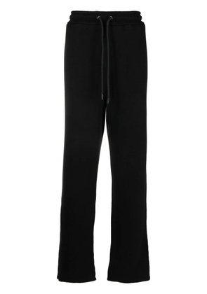 Off-White Diag-stripe cotton track pants - Black