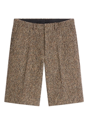 DRIES VAN NOTEN tailored shorts - Brown