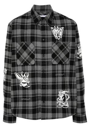 Off-White Character Check shirt - Black