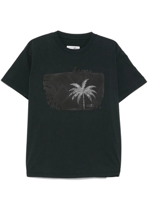 MM6 Maison Margiela graphic-print T-shirt - Black