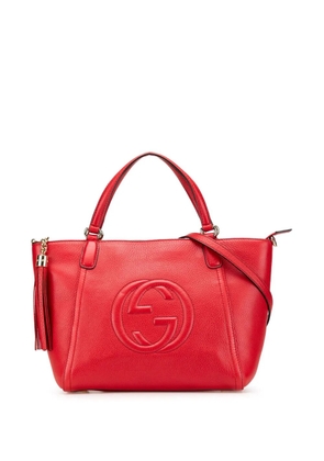 Gucci Pre-Owned 2000-2015 Small Leather Soho Cellarius satchel - Red