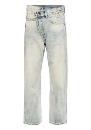 R13 Crossover mid-rise tapered jeans - Blue