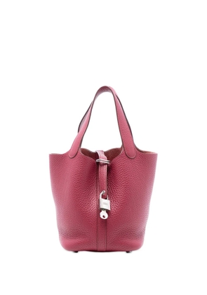 Hermès Pre-Owned 2015 Clemence Picotin Lock 18 handbag - Red