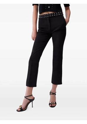 LIU JO studded trousers - Black