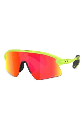 Oakley shield-frame sunglasses - Green