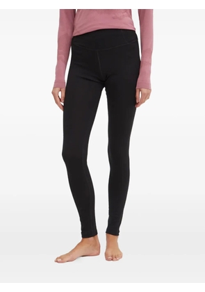 icebreaker logo-waistband leggings - Black