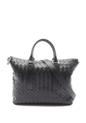 Bottega Veneta Pre-Owned 2021 Intrecciato Leather briefcase - Black