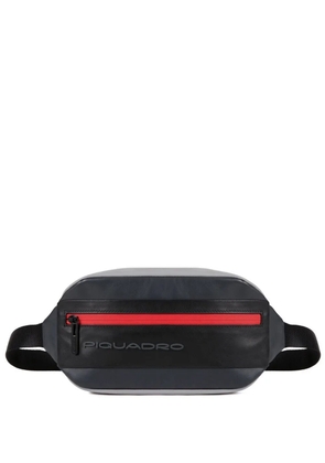 PIQUADRO appliqué belt bag - Grey