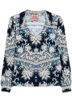 Johnny Was The Janie Favourite polo top - Blue