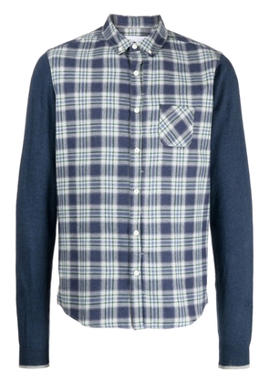 Private Stock The Sebastien check-print shirt - Blue