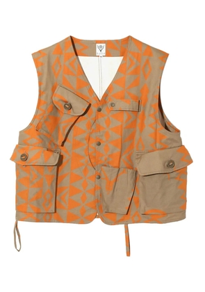 SOUTH2 WEST8 Tenkara vest - Neutrals