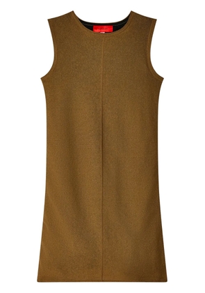 Eckhaus Latta Veil dress - Brown