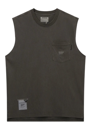 Musium Div. sleeveless pocket T-shirt - Grey