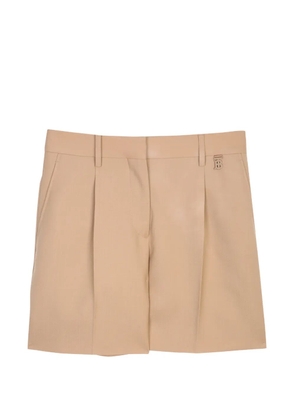 Burberry pleated shorts - Neutrals