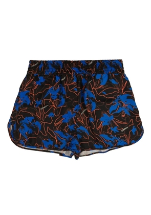 COUNTY OF MILAN Flowers shorts - Black
