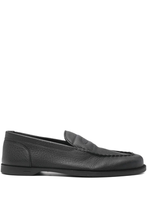 John Lobb raised-seam loafers - Black