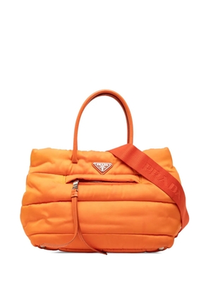 Prada Pre-Owned 2013-2025 Bomber Tessuto satchel - Orange