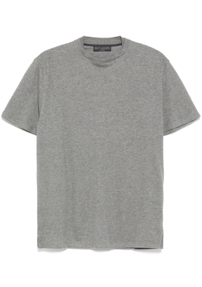 Brett Johnson double-collar T-shirt - Grey