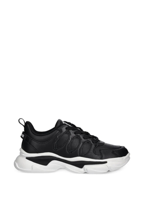 Just Cavalli wave-design sneakers - Black