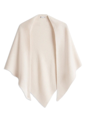 Tommy Hilfiger monogram triangle-shape scarf - Neutrals