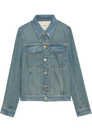 Zadig&Voltaire Kioky denim jacket - Blue