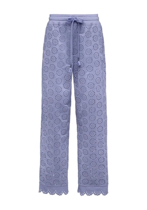 PUMA cut-out trousers - Purple