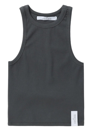 Rokh ribbed-knit tank top - Grey