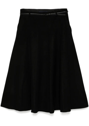 Juun.J A-line skirt - Black